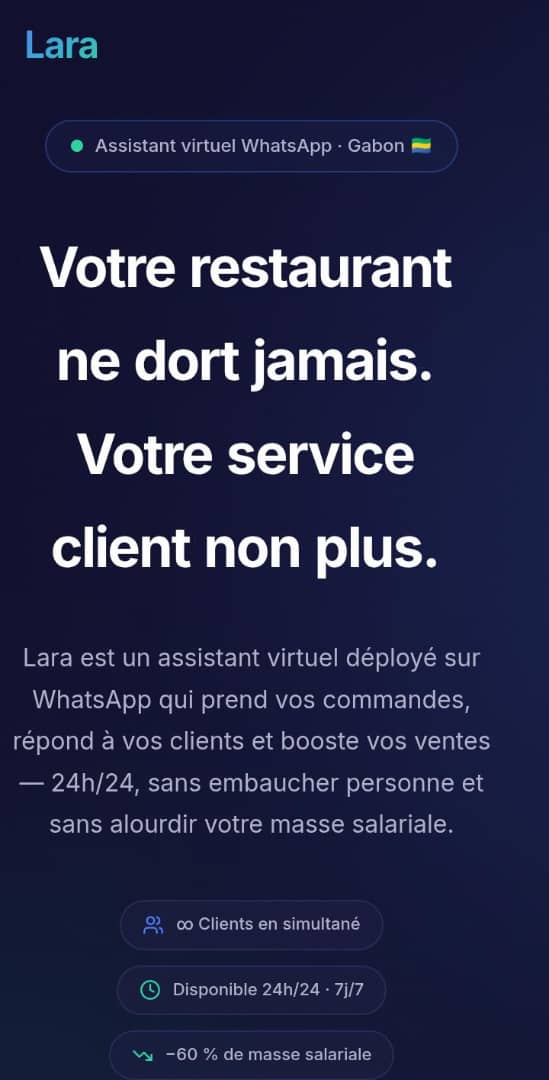 Lara — version mobile